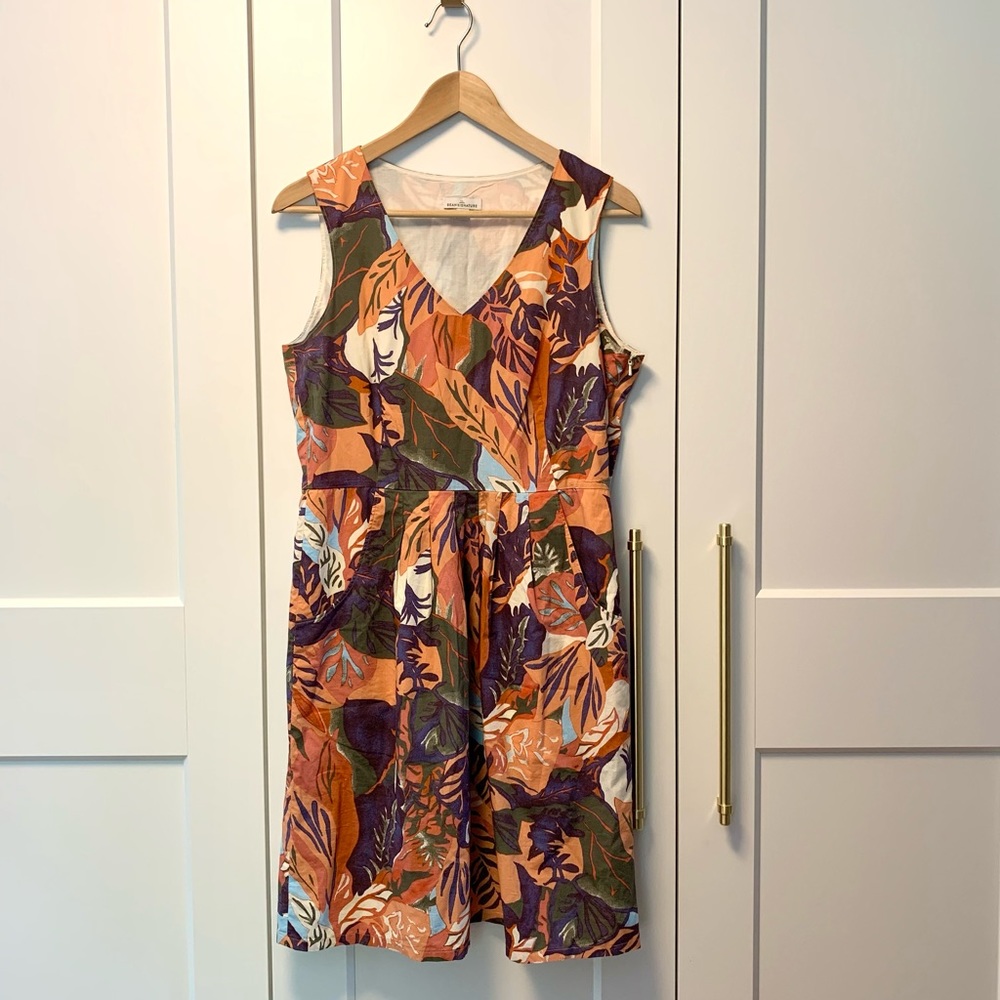 L.L. Bean Signature Poplin Dress